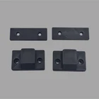 Black Hinge Mount Plate for Technics SL-1200/1210 Turntables