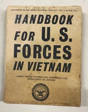 JUNE 1966 DEPARTMENT OF DEFENSE HANDBOOK FOR US FORCES IN VIETNAM - VC / NVA/ETC