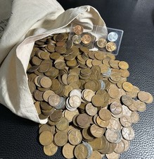 1000 Wheat Penny, 1909-1958 PDS, Wholesale Cent Lot, 7 Pounds of Copper!!