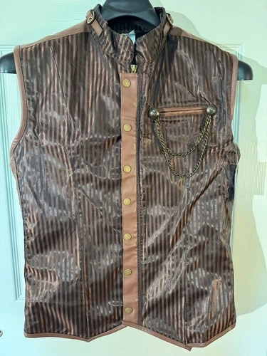 Spirit Steam Punk NWT Men's Vest - Large - product listing photo