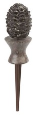 615 Decorative Pine Cone Garden Hose Guide - Bronze 615 Decorative Pine Cone Garden Hose Guide - Bronze