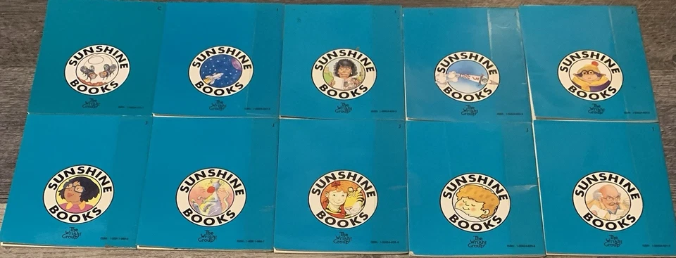 Lot Of 11: Sunshine Book The Wright Group Trade PB Ed. Set; VERY GOOD Condition! - Image 2 of 3