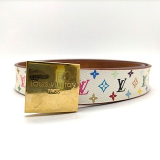 Louis Vuitton Belt Whites Monogram Multicolor 5203843