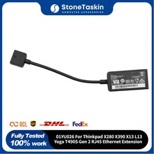 01YU026 For Thinkpad X280 X390 X13 L13 Yoga T490S Gen 2 RJ45 Ethernet Extension