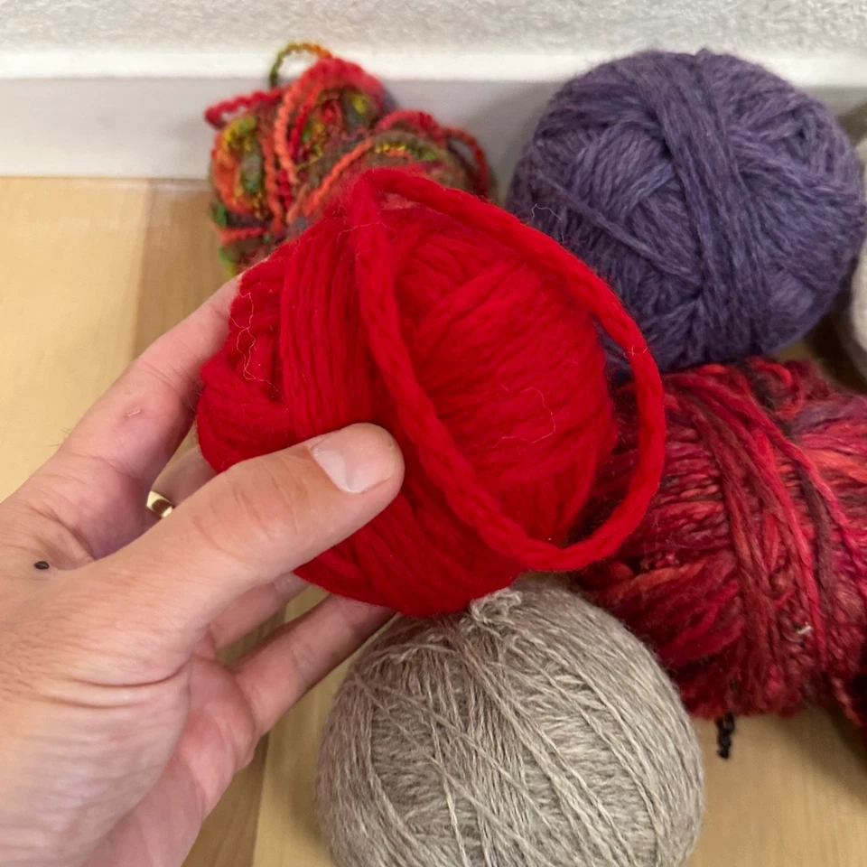 Lote de jardas mistas de lã e algodão acrílico Alpaca Elite - Imagem 3 de 4