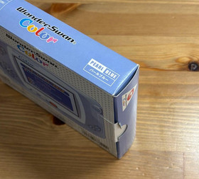 Bandai WonderSwan Color Pearl Blue Console Box [BOX]