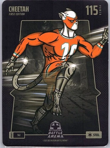 2025 Bo Jackson Battle Arena Alpha Update - Cheetah #141 Tyreek Hill - Steel
