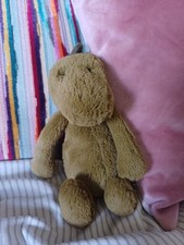 Jellycat Small Bashful Dino Dinosaur Plush Toy Green, Soft, 8''