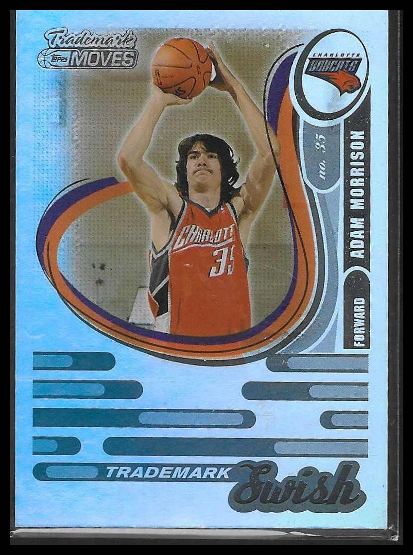2007 Topps Trademark Moves Adam Morrison #TSW-1 /149 Charlotte Bobcats