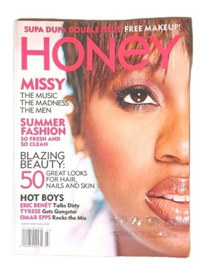 HONEY MAGAZINE (2001 VTG ''SUPA DUPA DOUBLE ISSUE'') MISSY ELLIOT On The Cover