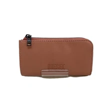 Diesel Leather Coin Case Pink Ladies RFID Money Wallet