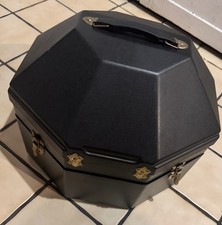 Hard Shell Cowboy Western Hat Case Carrier Box w/ Adjustable Insert Handle