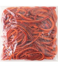STRIKE KING KVD FILLER WORM 100 PACK BULK 6" DSOPT-901 FIRE CRAWLER