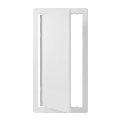 8x16 Access Panel for Drywall and Ceiling   White ABS Plastic Door Panel, Wal...