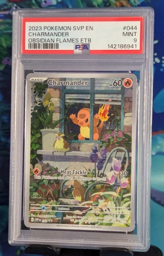 2023 Pokémon CHARMANDER #044 SVP EN BLACK STAR PROMO MINT PSA 9