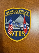 Memphis Tennessee Special Traffic Investigation Squad STIS Police Sheriff Patch