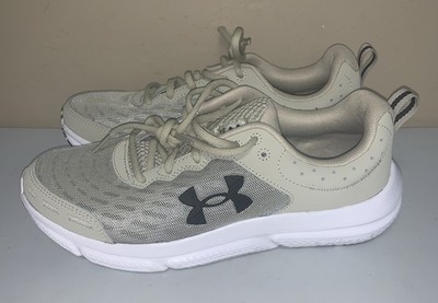 Under Armour Charged Assert 10 Athletic Running Shoes Men Tan Brown Size 9