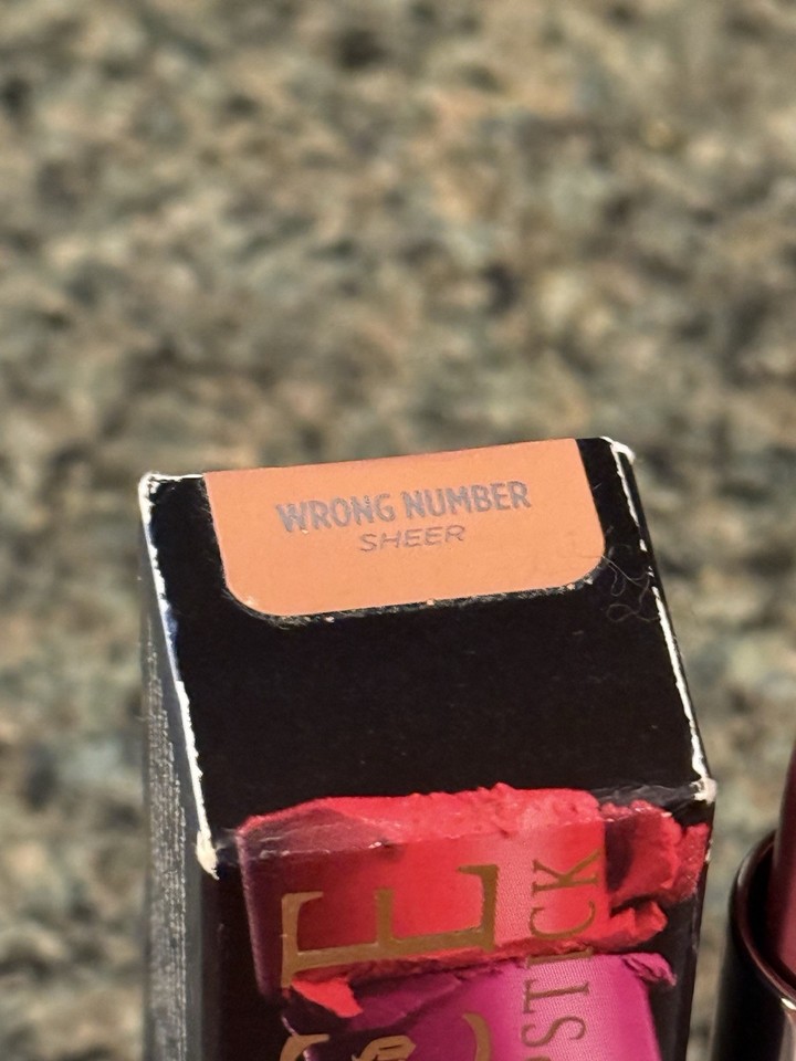 Check Amount Check Urban Decay Vice Lipstick~Wrong Number~Sheer~NIB~0.11 Oz~Full Size | eBay