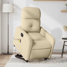 Relaxsessel mit Aufstehhilfe Sessel Liegesessel Fernsehsessel Stoff vidaXL