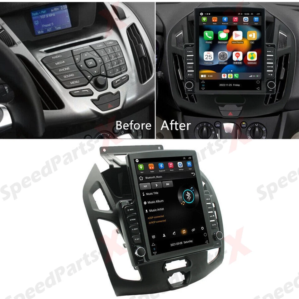 9.7" For Ford Transit Connect 2014-2018 Stereo Radio Player For Carplay GPS WIFI - Изображение 2 из 4
