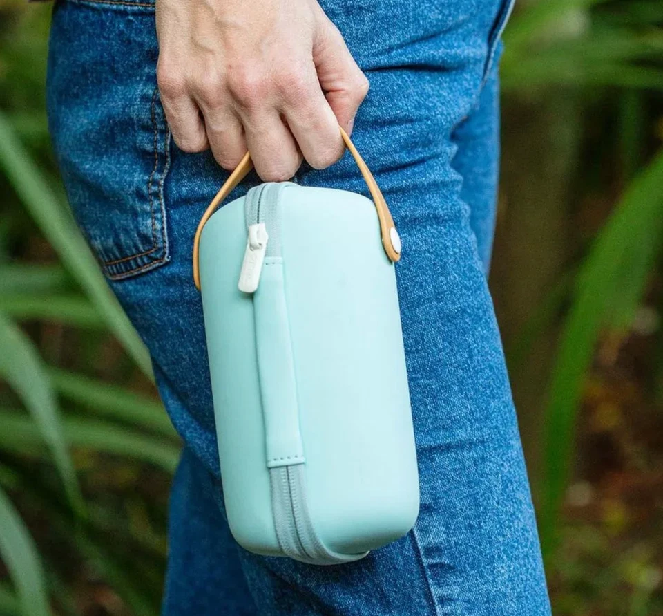 ZENS Tritan Travel Tea Set TEA MAKER Aqua Blue New in Box - Image 2 of 4