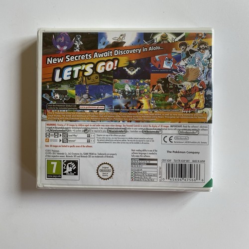 Nintendo 2DS 3DS Pokemon Ultrasonne Factory Sealed Brandneu - Bild 2 von 4
