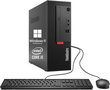 Lenovo ThinkCentre M710e SFF Desktop,Intel i5-7500,16GB RAM,512GB SSD,WiFi,Win11