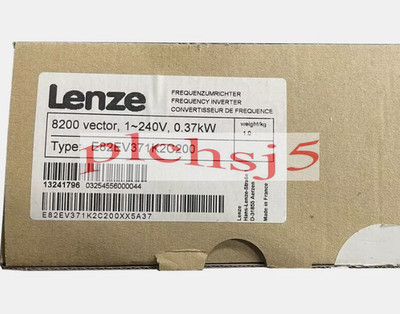 E82EV371K2C200 1PCS NEW LENZE Vector 1-240v 0.37kW E82EV371-2C200