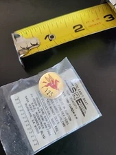 VINTAGE EXXON MOBIL GAS & OIL PEGASUS 125 YEAR ANNIVERSARY HAT PIN NEW