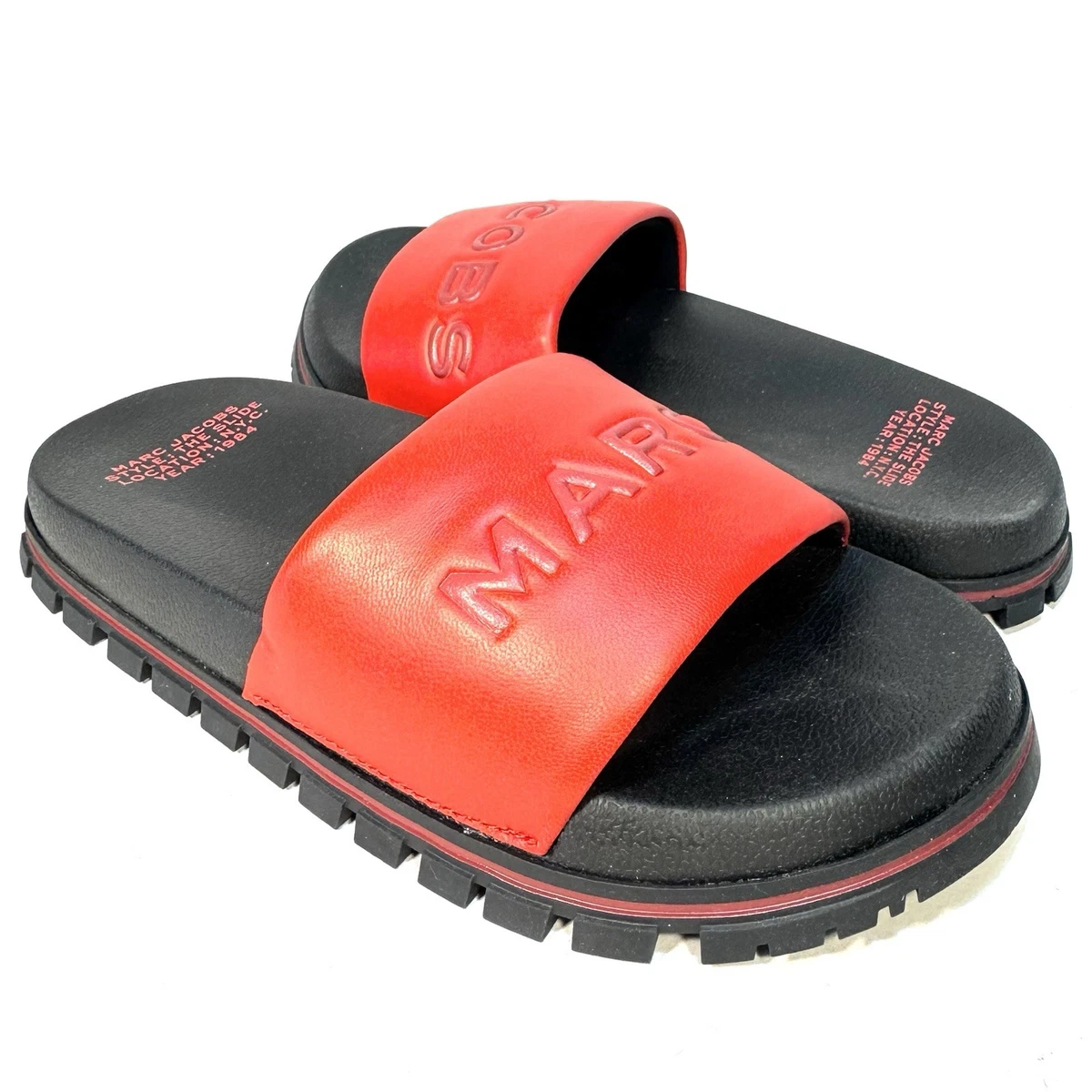 Marc Jacobs Slide Solid Sandals for Women for sale | eBay