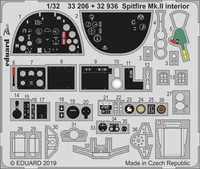 Spitfire Mk. Ii Interior - Revell - / 1:32 - Eduard 32936
