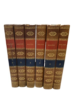MOLIÈRE – Œuvres Complètes – 6 Volumes – Édition Baudouin Frères 1825 - Photo 1/4