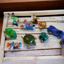 Burger King Kids Club Kids Toys Vintage Set of 9 Late 1980's to Early 1990's