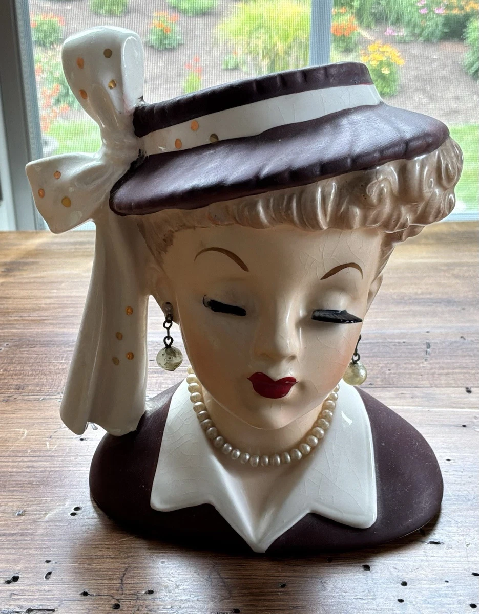 Napco Head Vase In Napco Collectibles for sale | eBay