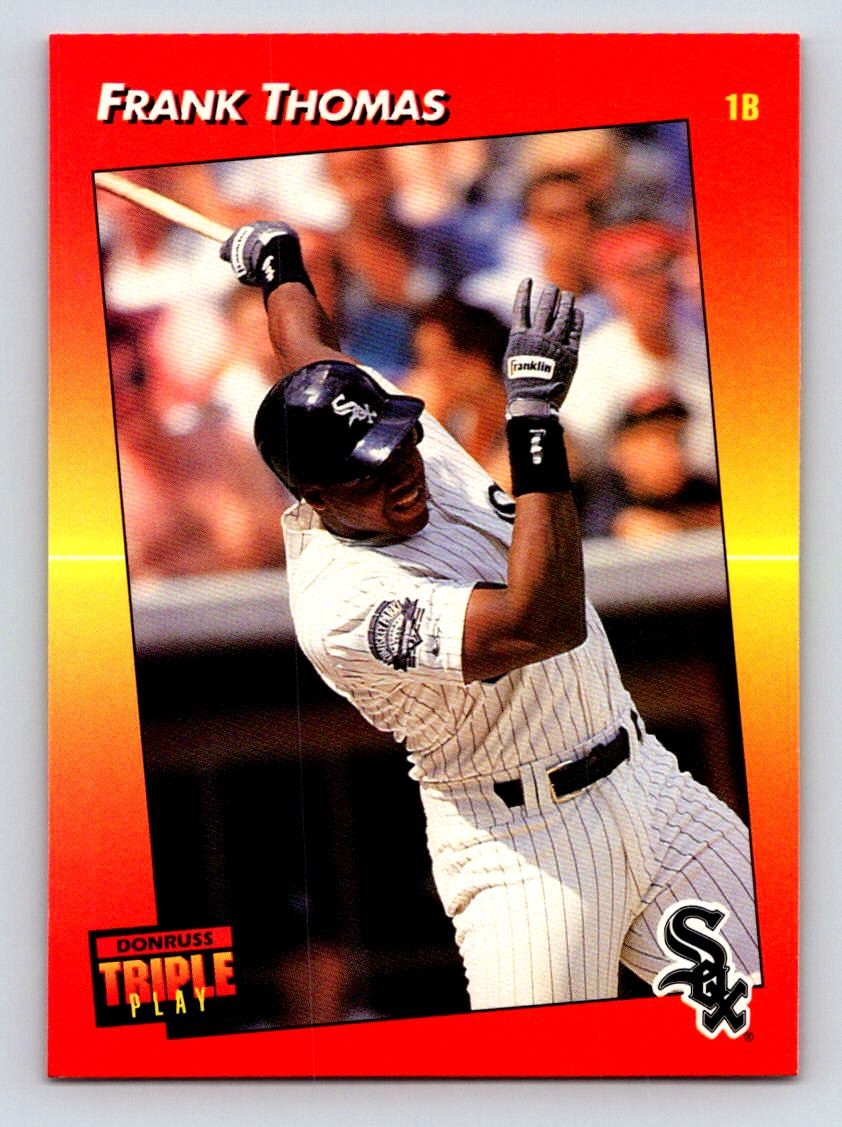 1992 Triple Play #6 Frank Thomas Previews