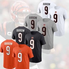 Joe Burrow 9 Cincinnati Team Name Number Player Unisex Gifts For Fans