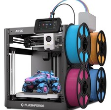 Flashforge Adventurer 5X 3D Printer with Multi-Color Printing,Full-auto leveling