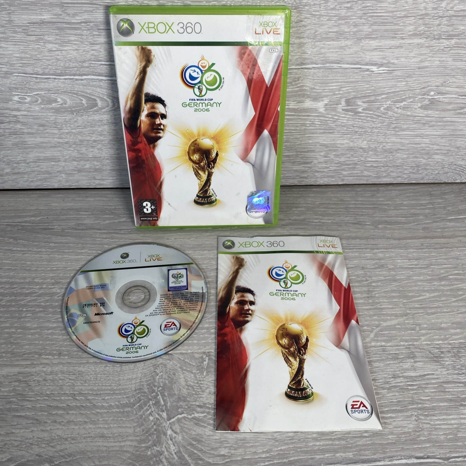 FIFA World Cup Germany 2006 (Microsoft Xbox 360, 2006) Tested And Working