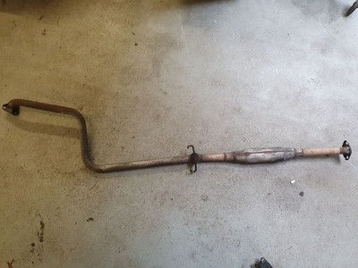SELTEN! OEM Mittelschalldämpfer MSD Auspuff Honda CIVIC CRX Si HF AF AS 83-87