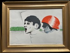 Bruno Caruso Litografia Acquaforte Acquatinta Ad Personam X/XXI