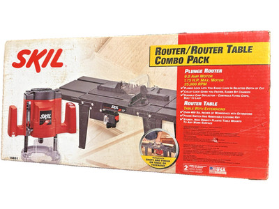 Skil Router / Router Table Combo Pack New in Box! | eBay