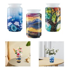 3D Puzzle Flower Vase, Flower Arrangement Centerpiece, Simple Desktop