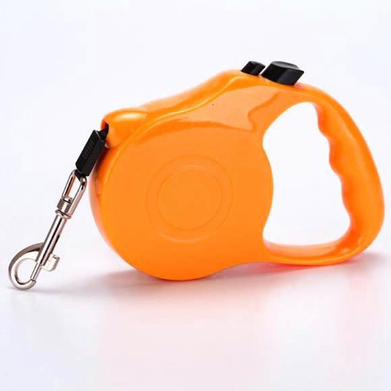5m Retractable Dog Leash Lead Pet Dog Retractable Walking Lead Random Colours