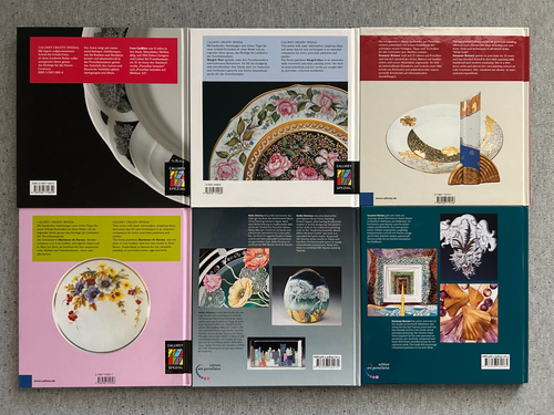 Konvolut 6 Porzellan Malerei Kunst Bücher Galerie Special Calwey Techniken - Bild 2 von 2