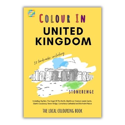 Colour Your Streets UK Colouring Book (Taschenbuch)
