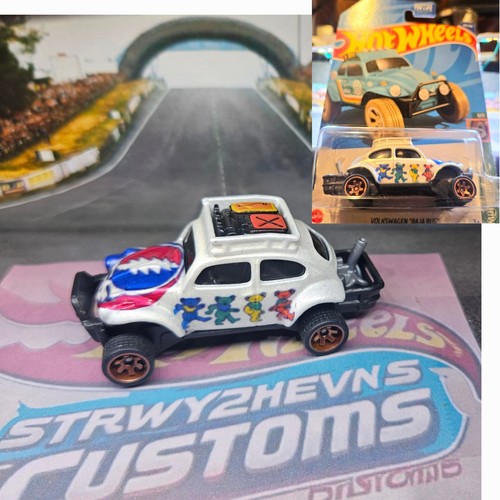 Hot Wheels 2013 Grateful Dead Volkswagen Baja Beetle - Diecast 1:64, Multi-couleur