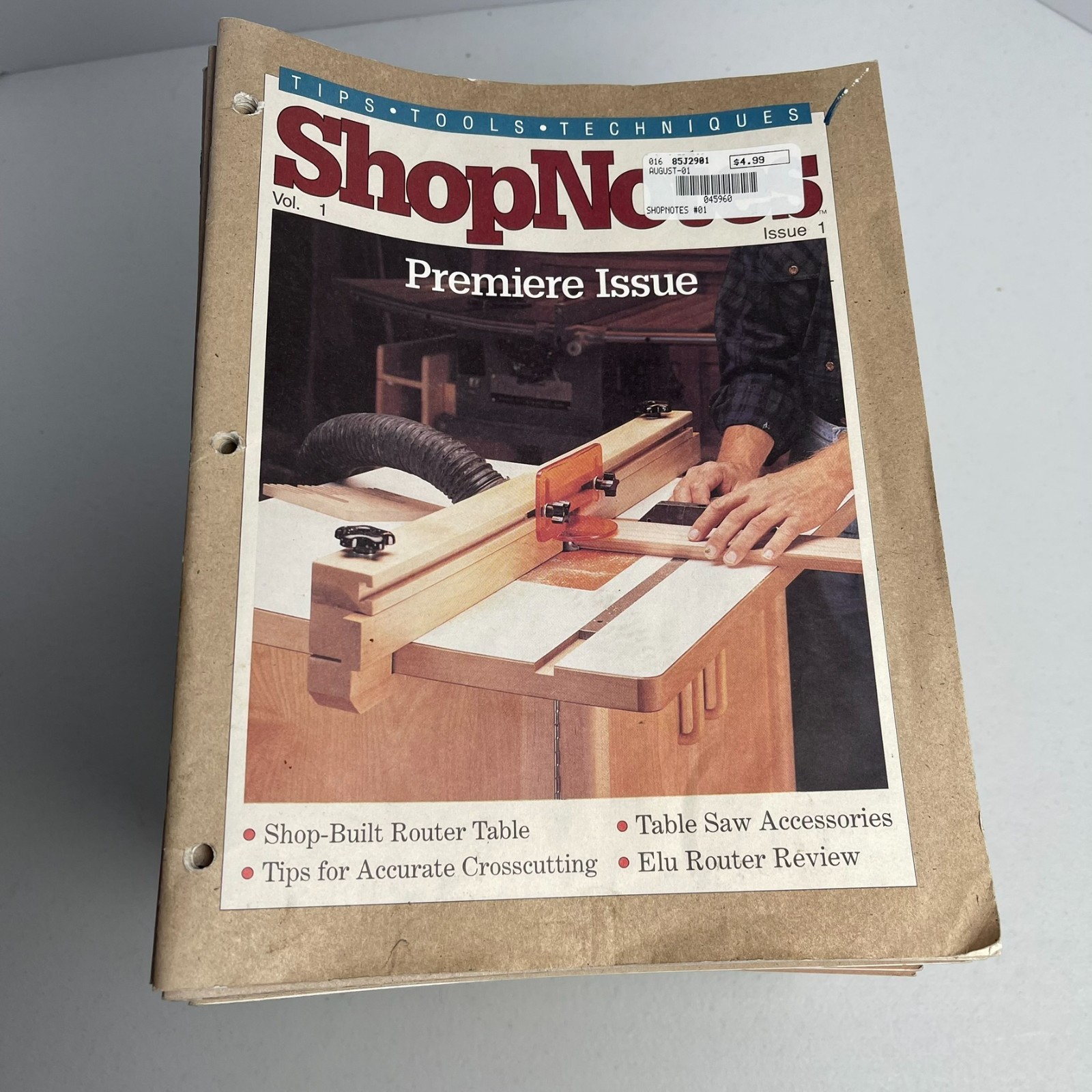 Massive Lot - Shop Notes Magazine - 82 issues - Garage - Projects - woodworking