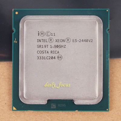   Xeon E5-2440 V2 SR19T 1.9 GHz BX80634E52440V2 CPU LGA 1356 3600 MHz *gb