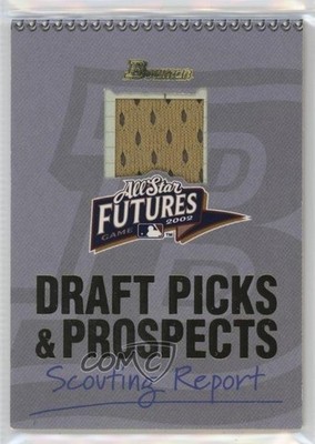2002 Bowman Draft All-Star Futures Scouting Report Justin Huber #FOF-JH 1n1p