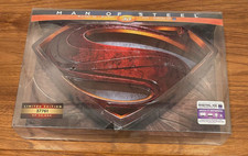 Superman Man of Steel 3D Blu-ray DVD Collector s Set Limited Edition Of /50000